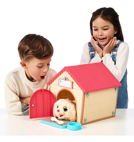 Peluche Interactivo Little Live Pets My Puppy Con Caseta