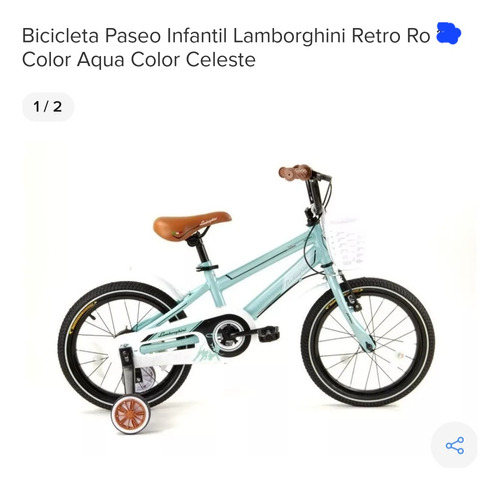  Bicicleta Lamborguini Rodado 14