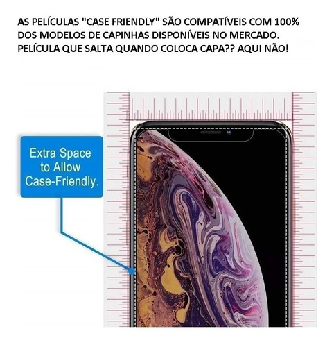 Imagem 5 de 5 de Película iPhone 12 Pro Max (6.7) Privacidade Vidro Hprime 9h