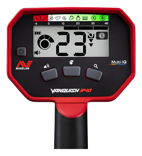 Detector De Metales Vanquish 340 Con Pro Find 15 Minelab