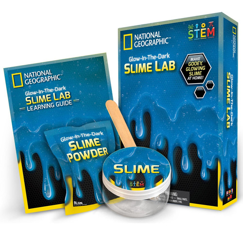 Nat Geo Experimento Slime Azul