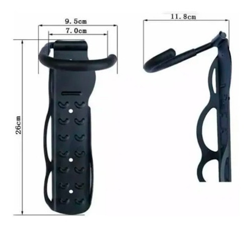 Imagem 10 de 10 de Gancho Pendurar Bicicleta Parede Com Base - Tsw