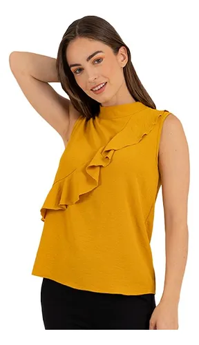 Blusas con online escarolas