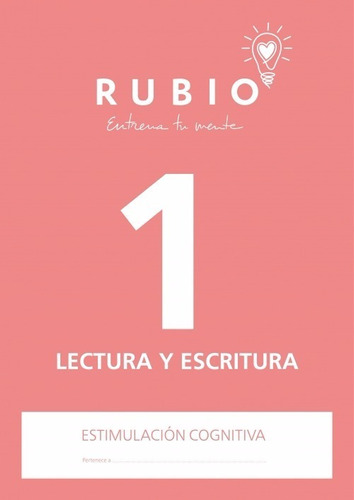 Estimulacion Cognitiva Rubio Pack X 5 