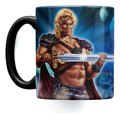 Taza Cerámica Importada He-man Amos Del Universo Motu Film