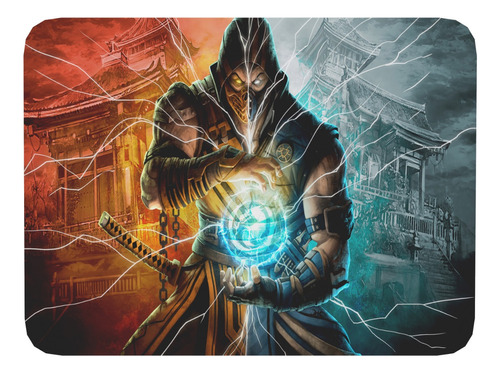 Mouse Pad Mortal Kombat Gamer 17cm X 21cm D74