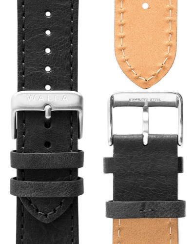 Reloj Walla - Timekeeper - Steel Black