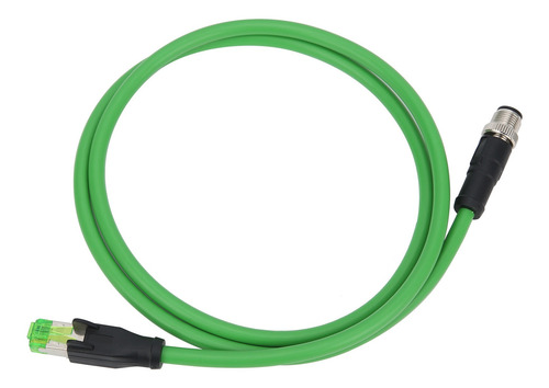 Cable De Red M12 A Rj45 De 4 Pines Para Industrial
