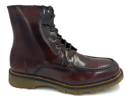 Botas color vino hombre sales