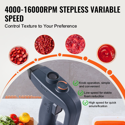 Batidora De Mano Resistente Para Salsas Y Sopas 350w.