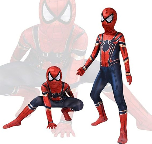 Disfraz Completo De Spider-man Para Niños De Lujo, Entrega I