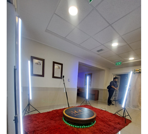 Plataforma Cámara 360 Grados Para Tus Eventos, Arriendo.