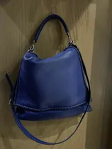 Comprar Bolsa De Piel Azul Marca Vince Camuto
