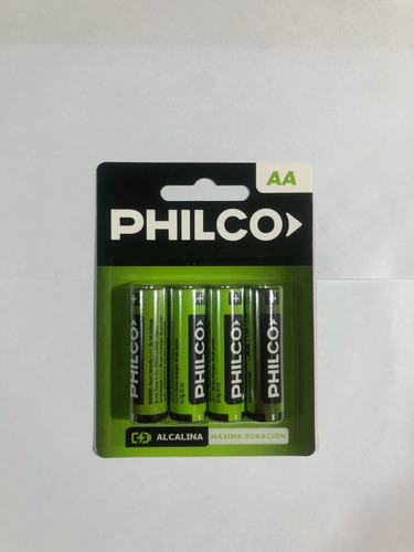 Philco Pila Alcalina AA x 4 unidades