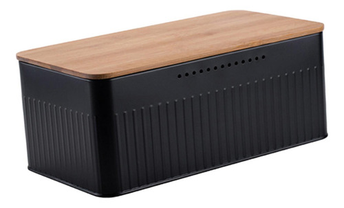 Zc Panera De Metal Con Tapa For Guardar Pan