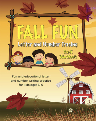 Libro Fall Fun Letter And Number Tracing: Pre-k Workbook ...