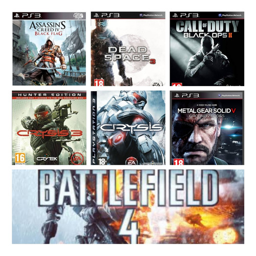 Pack 7 Juegos Ps3 Call Of Duty Black Ops 2