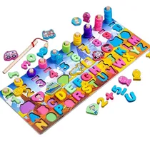 Comprar Tablero Educativo Y Didactico Montessori Niños Juguete 6en1 