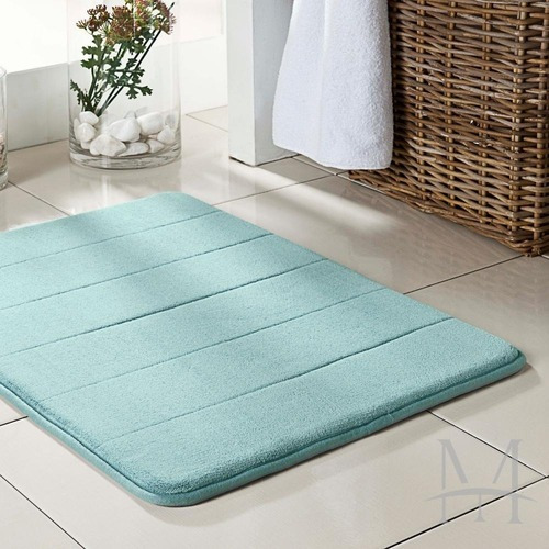 Tapete Para Banheiro Soft Antiderrapante 0,40x0,60m Camesa Cor Piscina Super Soft