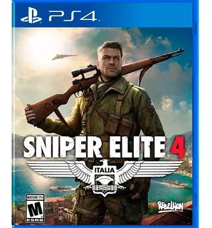 Sniper Elite 4 Ps4 Formato Fisico Juego Playstation 4