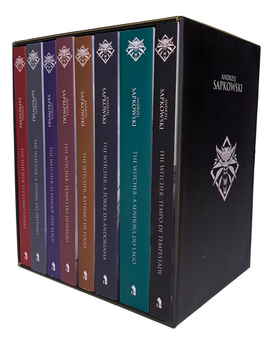The Witcher - Box capa game, de Sapkowski, Andrezej. Coleção The Witcher Editorial Editora Wmf Martins Fontes Ltda, capa mole em português, 2020