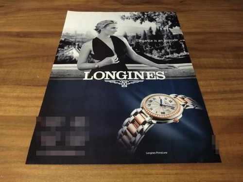 (pg716) Kate Winslet * Publicidad Longines