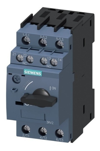 Guarda Motor .35 - .5 Amperes Tam S00 Siemens 3rv2011-0fa10