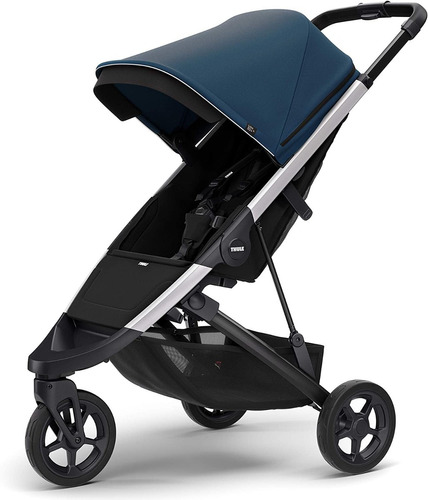 Coche Paseador Ultra Ligero Y Compacto Thule Spring Azul