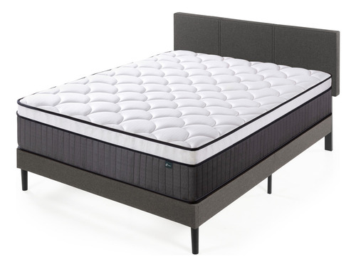 Cama Cambril Zinus Resortes Pocket King 30cms Color Negro