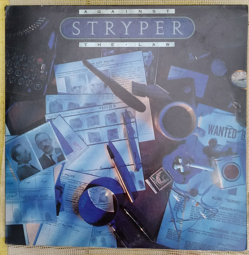 Lp Stryper  Against The Law 1990 Vinil Near Mint - Completo