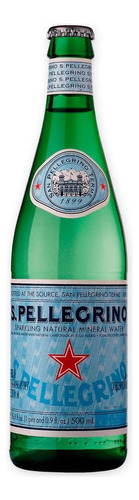 Água Mineral Italiana San Pellegrino Com Gás 505ml
