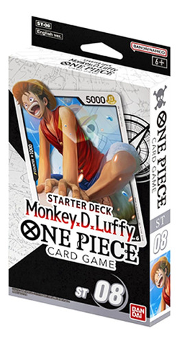 One Piece Tcg: Monkey D. Luffy (st-08) Starter Deck