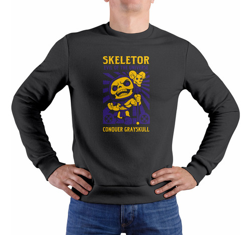 Polera Skeletor Dibujo (d1556 Boleto.store)