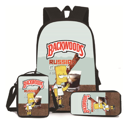 Mochila Simpson Backwoods Cigar Cross Border Sho Mochila