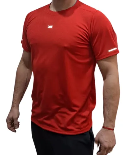 Remera Deportiva Hombre Manga Corta Micropanal Feelfit