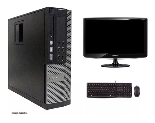 Computador Desktop Dell 7010 I3 4gb 120ssd Monitor 18