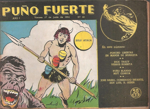 Revista Puño Fuerte Nº 40 Junio 1951