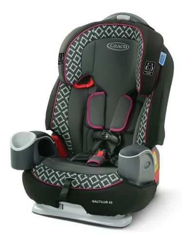 Silla D Seguridad Autoasiento 3 En 1 Graco Nautilus 65 Track