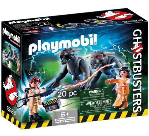 Juego Playmobil Ghostbusters Venkman, Dana Y Gárgolas 3+ Cantidad de piezas 20