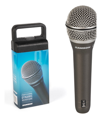 Micrófono Samson Q7 dinámico supercardioide negro