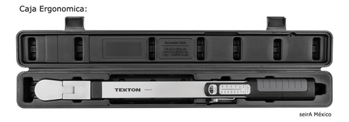 Tekton. Llave Dinamométrica De Viga 1/2 Pulgada. 72 Dientes.