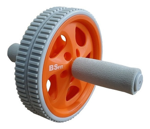 Rueda Abdominal Pvc Doble Mango De Caño Hueco Fitness