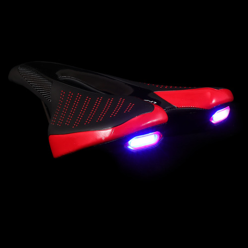 Asiento De Bicicleta Grips Bike Con Luces Traseras