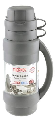 Thermo Líquido 1lt New Gris Thermos