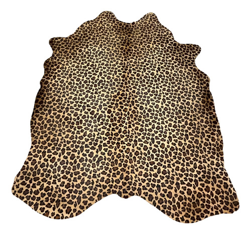 Tapete Sala Animal Print Leopardo - Sl1