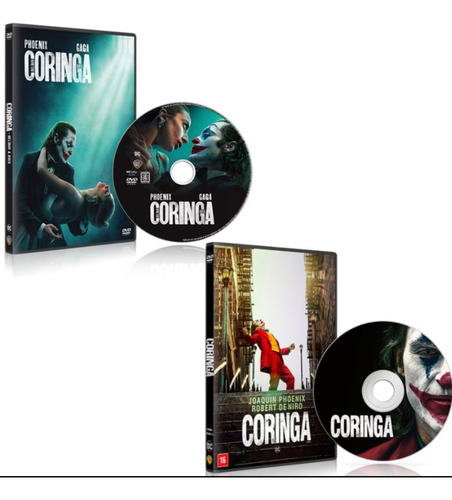 Dvd Coringa ( 2019 ) Coringa _ Delírio A Dois _( 2024)