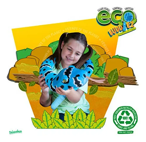 Sssnakes Anaconda 55 Eco-friendly Plush Snake Toy Para Niño