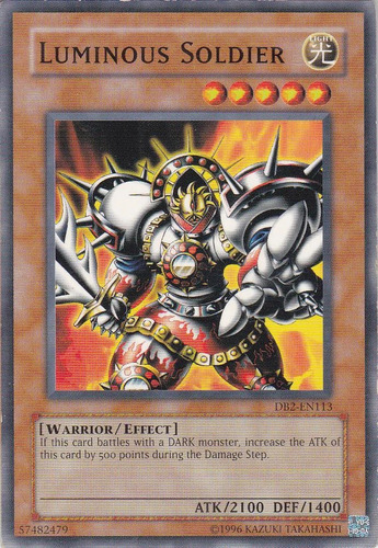 Luminous Soldier (db2-en113) Yu-gi-oh!