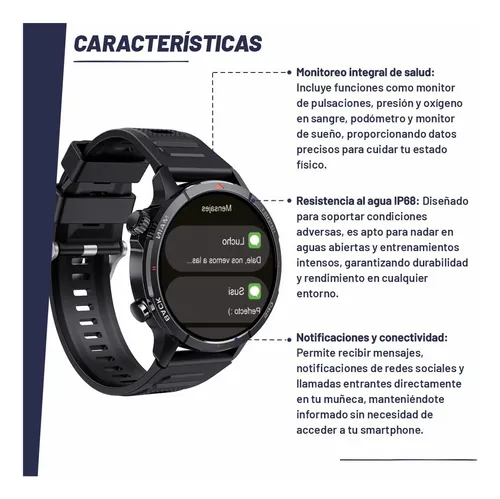 Smartwatch Reloj Inteligente X View Quantum Trails S Gps