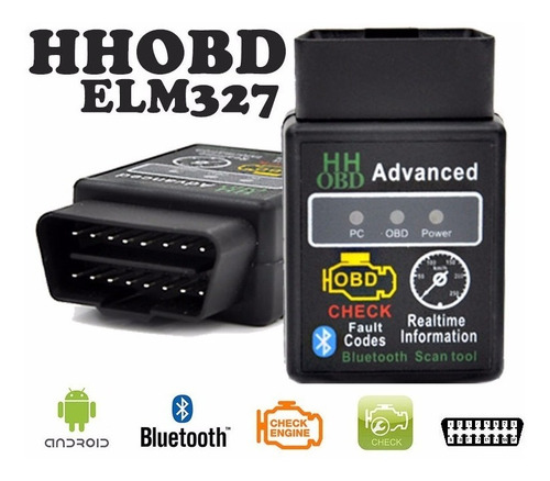 Hhobd Bluetooth Canbus Interface Obd2 Android Diagnos Scan -